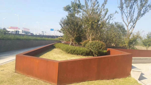 肥乡耐候钢挡土墙